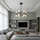 Cage Molecular Chandelier