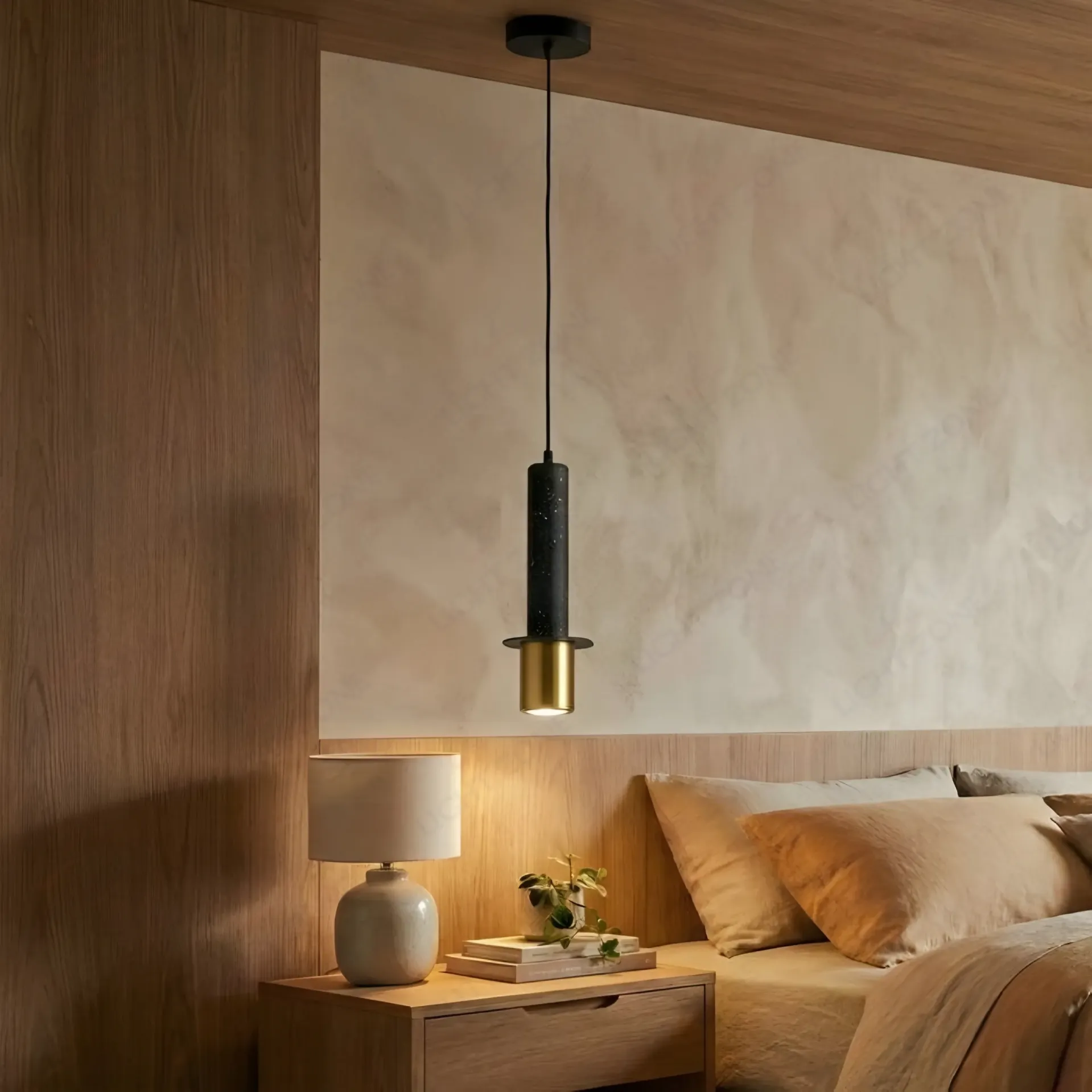 Obsidian Halo Pendant