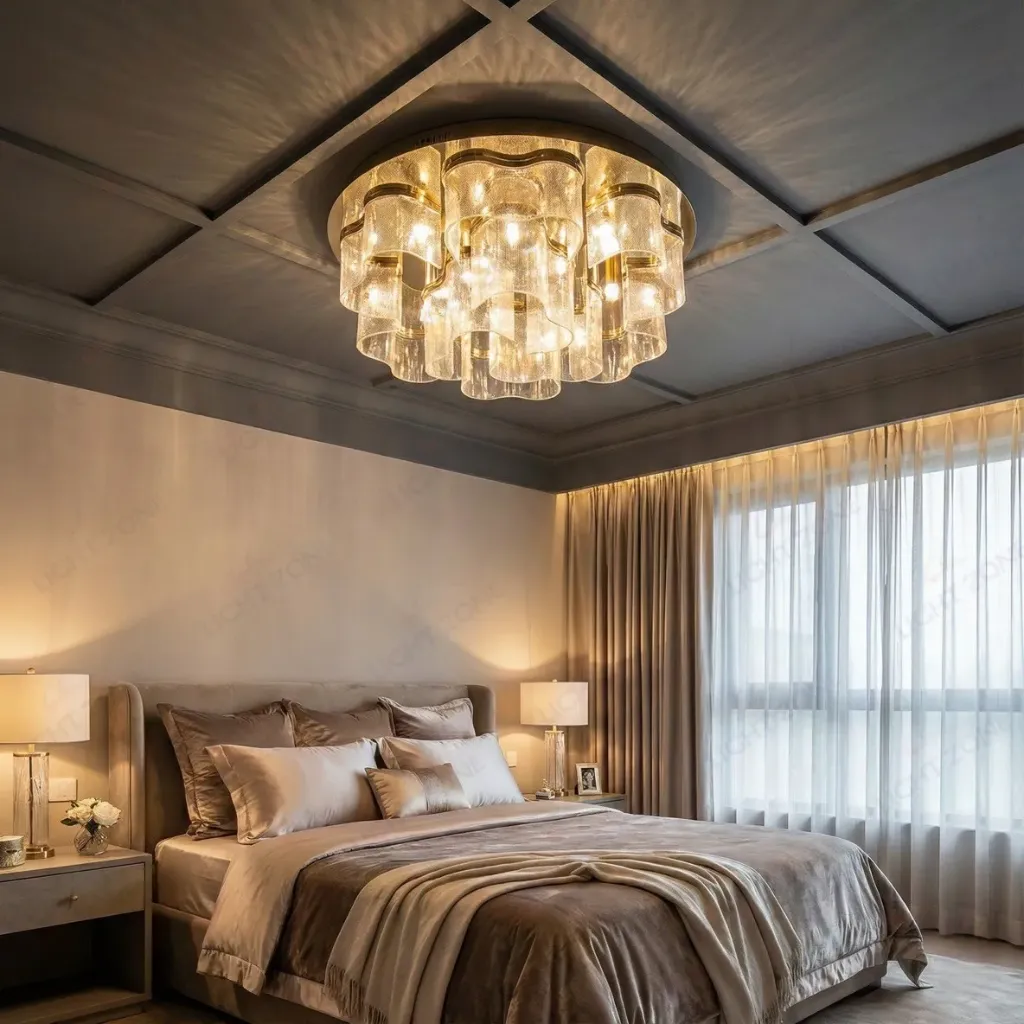 Serene Surface Mounted Chandelier