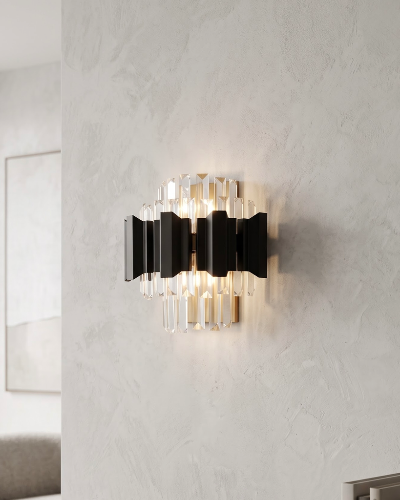 Obsidian Wall Sconce
