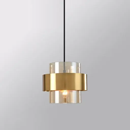 Luxe Cylinder Pendant Light