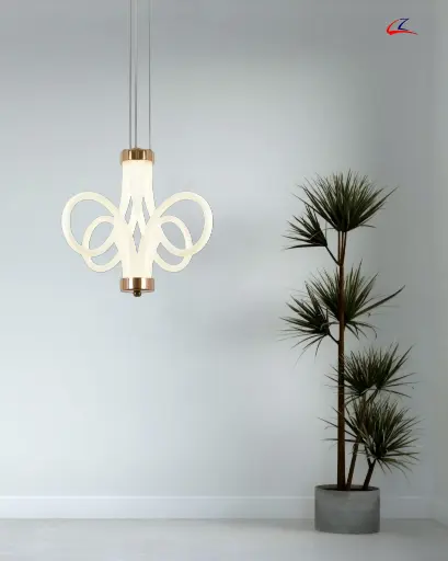 Luna Twist Chandelier 