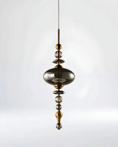 Amber Pearl Pendant Light