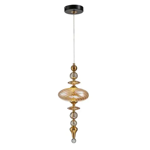 Amber Pearl Pendant Light