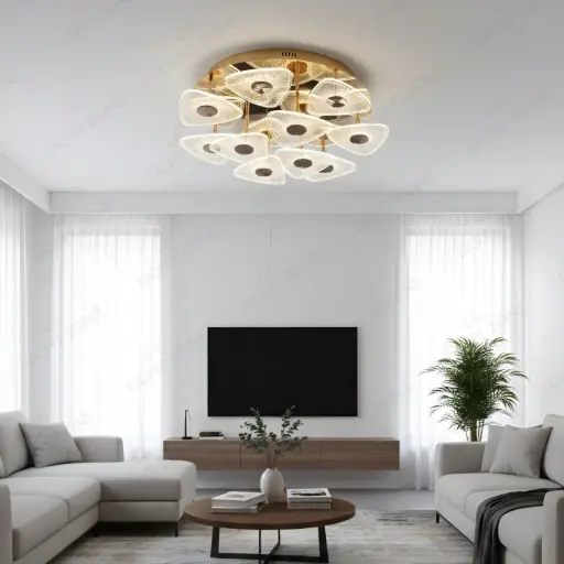 Radiance Surface Mounted Chandelier