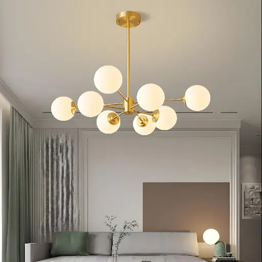 Molecule Chandelier 