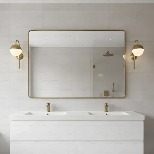 Gold Ball Wall Light