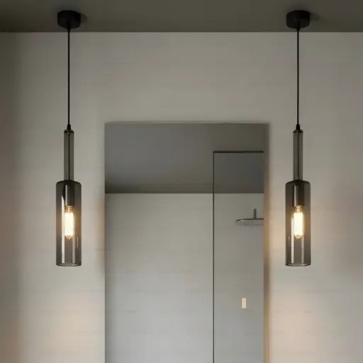 Vintage Black Pendant