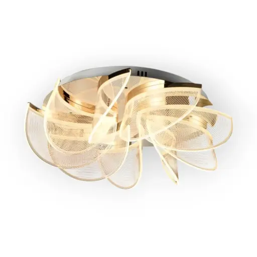 Celestial Spiral Surface Mounted Chandelier