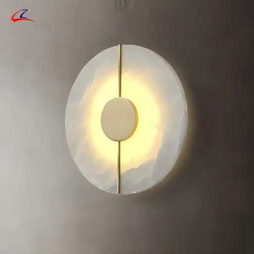 Warm Marble Sconce