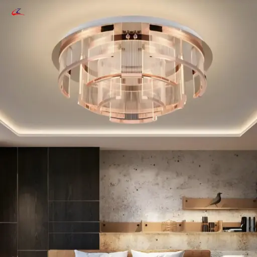 Velor Surface Mounted Chandelier 