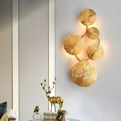 Lotus Leaf Sconce